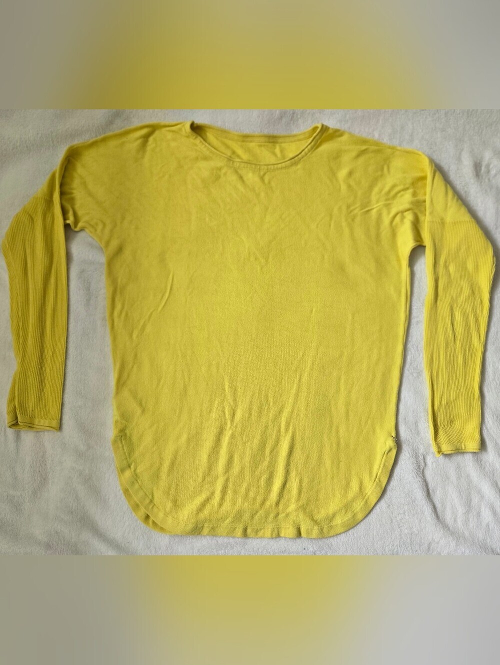 lululemon athletica Women's Long Sleeve Tee in Bright Yellow